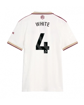 Billige Fotballdrakt Arsenal Ben White #4 Replika Tredjedrakt Dame 2025-26 Kortermet Billige Fotballdrakt Arsenal Ben White #4 Replika Tredjedrakt Dame 2025-26 Kortermet